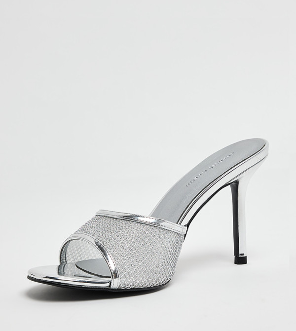 Charles & Keith Shoes - Silver Stilettos