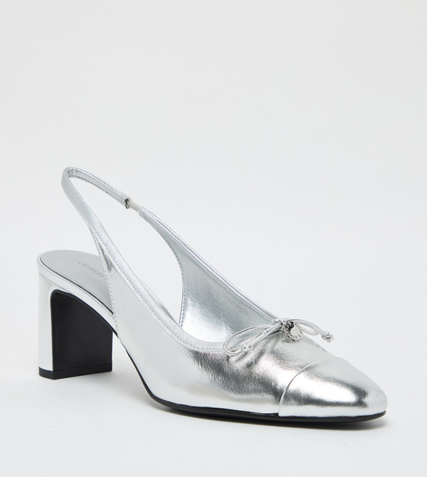 Charles & Keith Charles & Keith - Silver Pumps