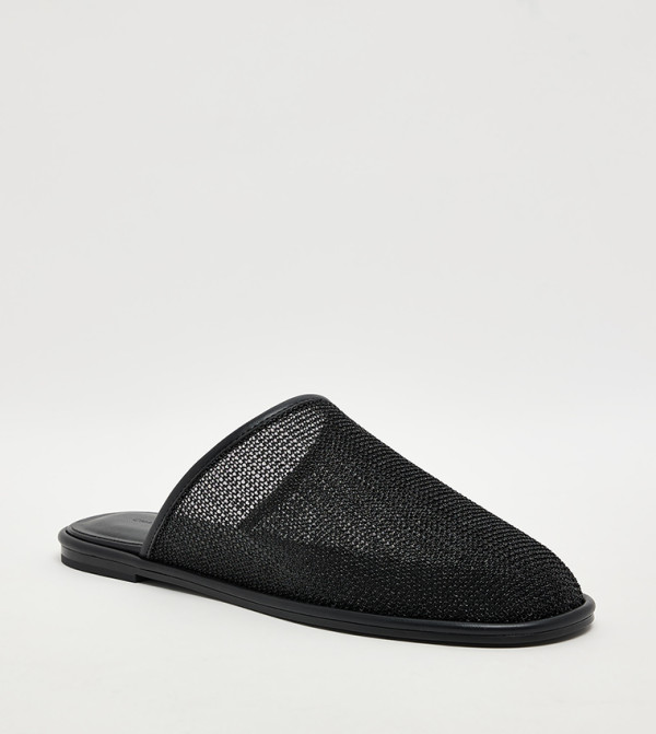 Charles & Keith Charles & Keith - Black Casual Slip-ons