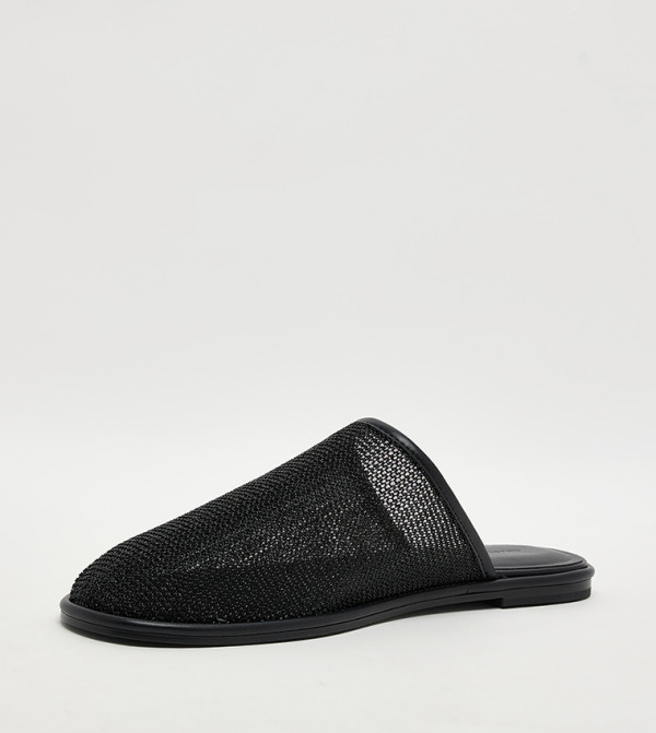 Charles & Keith Charles & Keith - Black Casual Slip-ons