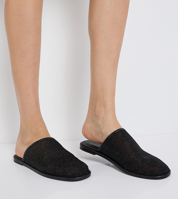 Charles & Keith Charles & Keith - Black Casual Slip-ons