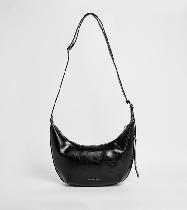 Charles & Keith  Hobo Bags - Black Hobo Bags