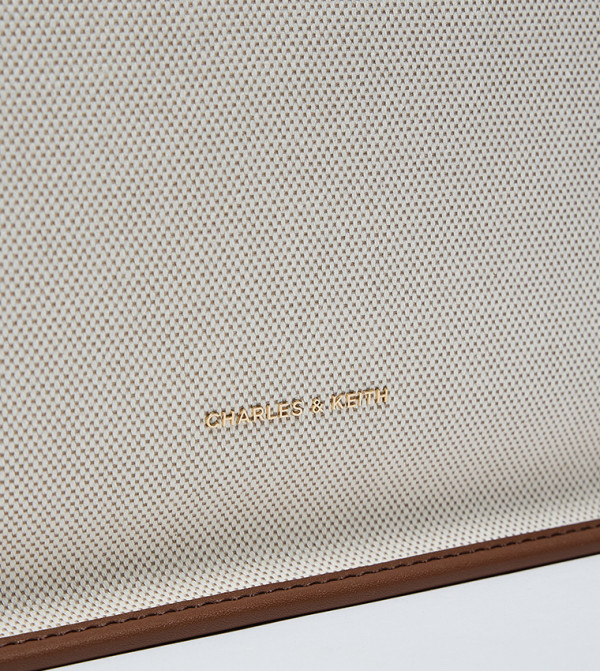 Charles & Keith  caution-hottest-deals-kw - Beige Shoulder bags