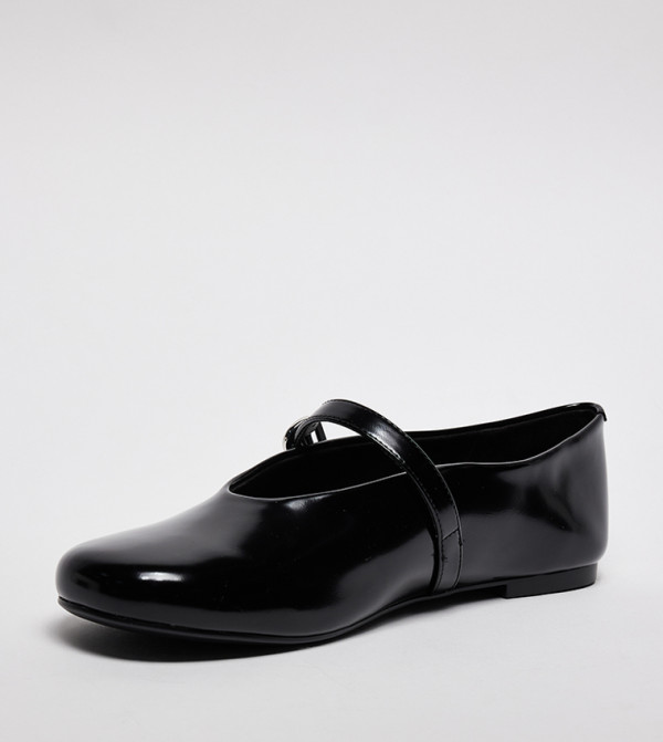 Charles & Keith Sandals - Black Mary Janes
