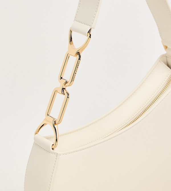Charles & Keith Charles & Keith - Cream Shoulder bags