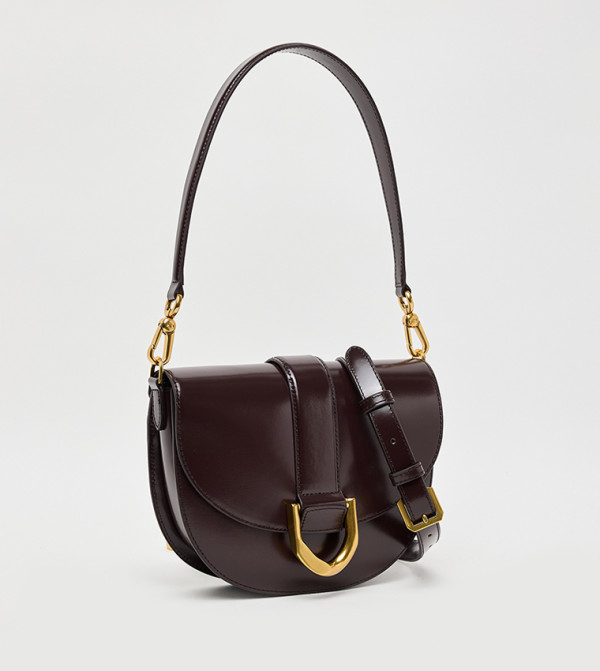 Charles & Keith Crossbody Bags - Burgundy Cross Body Bags