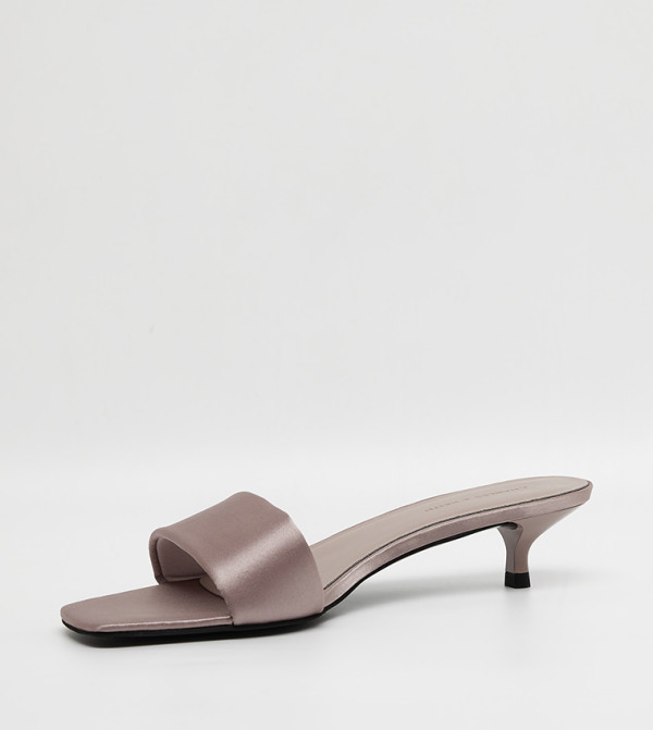 Charles & Keith  cherry-mohogany - Mauve Heels