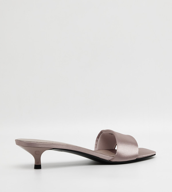 Charles & Keith  cherry-mohogany - Mauve Heels