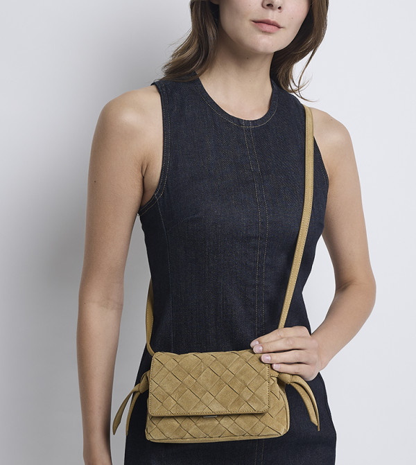 Charles & Keith wild-touches - Beige Cross Body Bags