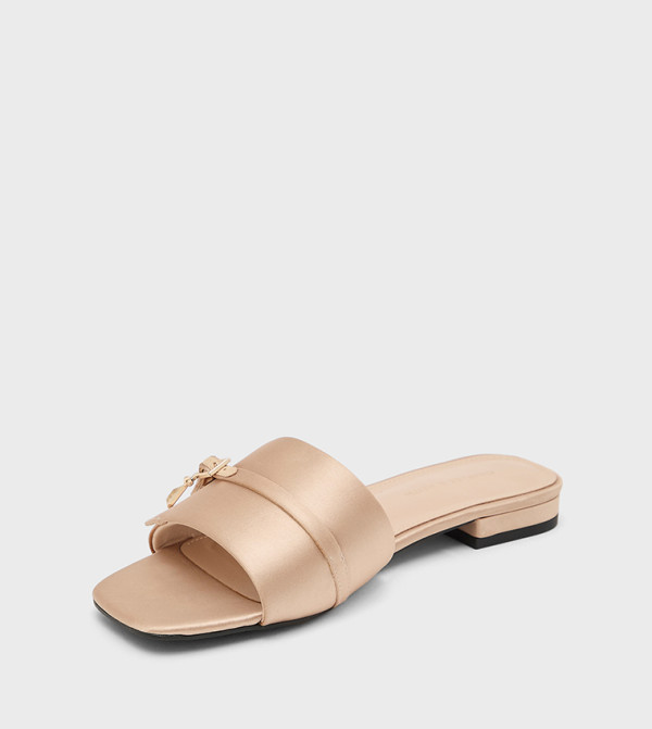 Charles & Keith Shoes - Gold Flat Sandals