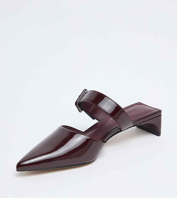 Charles & Keith  Heels - Burgundy Heels
