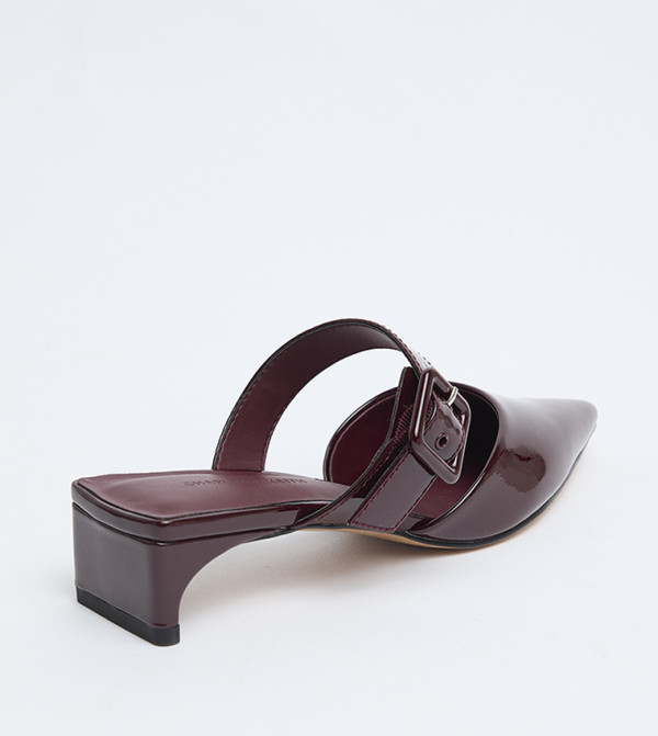 Charles & Keith  Heels - Burgundy Heels