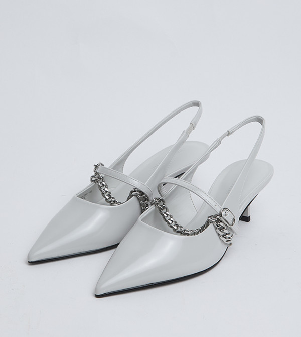 Charles & Keith  pump-it-up - LIGHT GREY Pumps