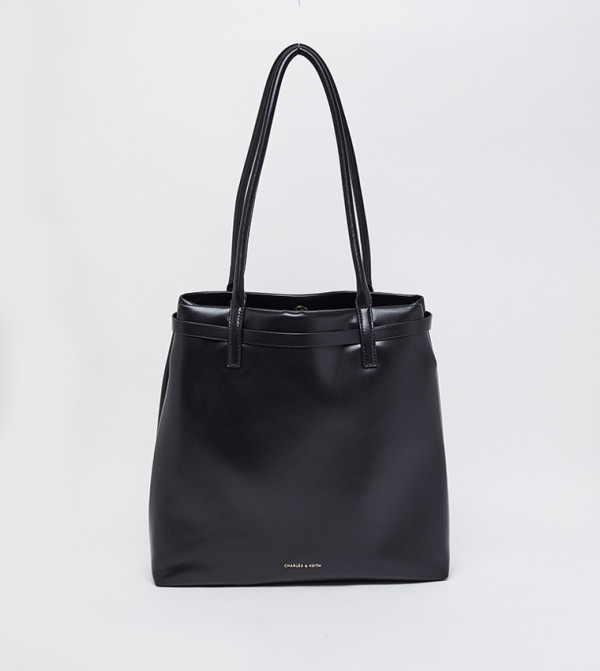 Charles & Keith Charles & Keith - BLACK Tote Bags