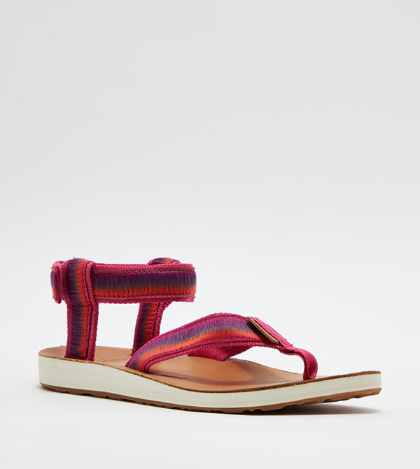 تيفا تيفا - أحمر Flat Sandals