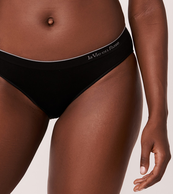 La Vie en Rose  Briefs - Black Briefs
