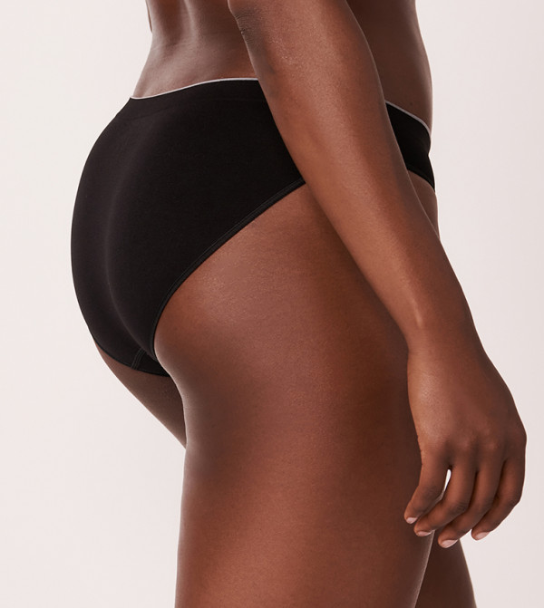 La Vie en Rose  Briefs - Black Briefs