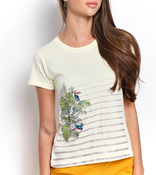 Clovia Clovia - Yellow Tops & Tshirts