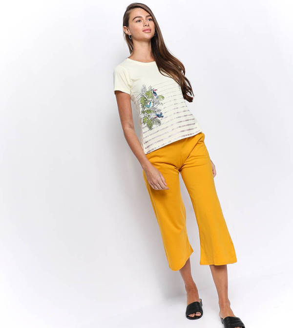 Clovia Clovia - Yellow Tops & Tshirts