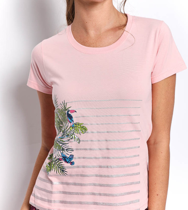 Clovia Clovia - Pink Tops & Tshirts
