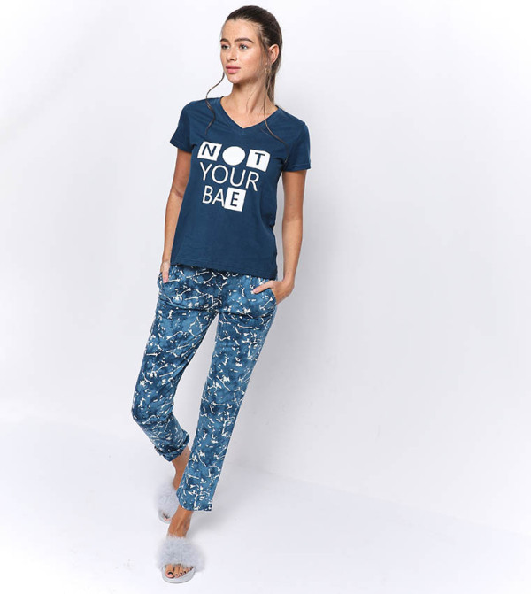 Clovia Clovia - Blue Tops & Tshirts