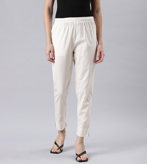 Go Colors  Bottoms - Ivory Bottoms