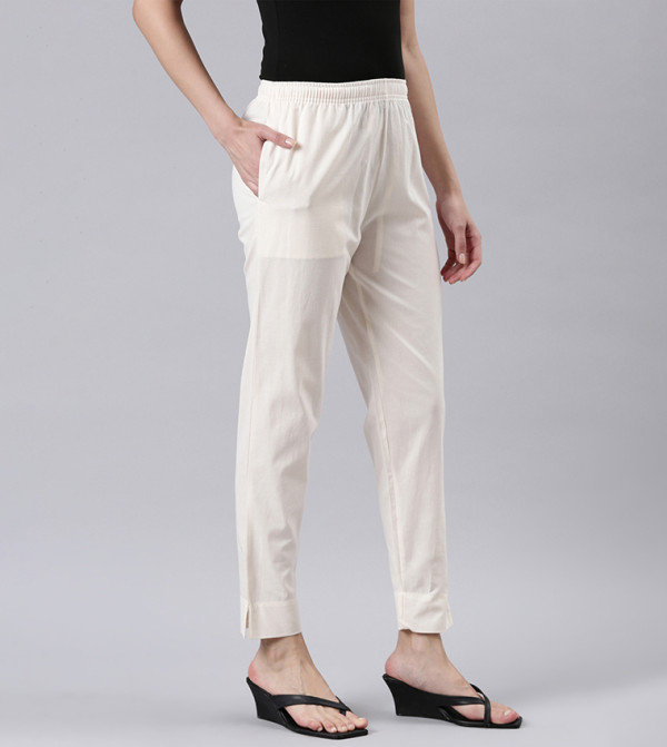 Go Colors  Bottoms - Ivory Bottoms