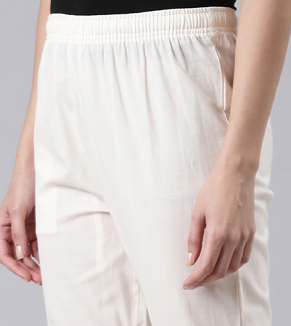Go Colors  Bottoms - Ivory Bottoms