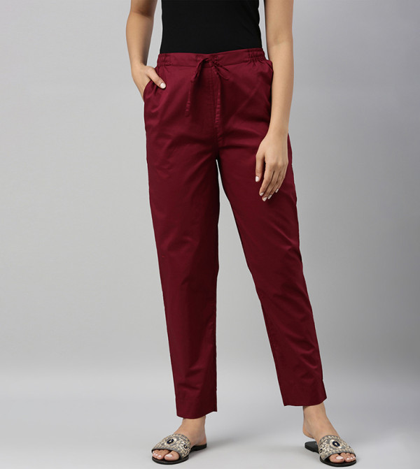 Go Colors  Bottoms - Maroon Bottoms
