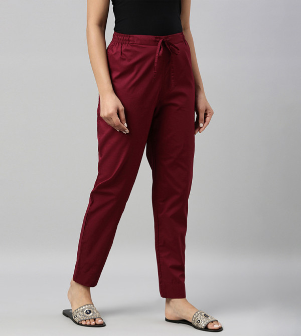 Go Colors  Bottoms - Maroon Bottoms