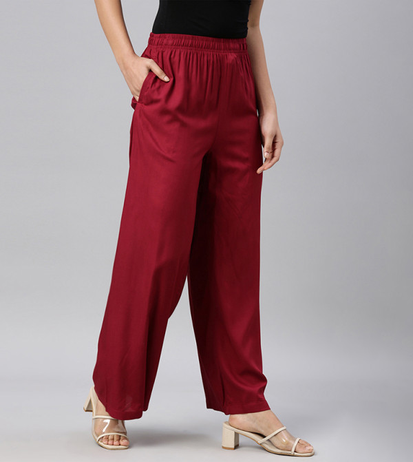 Go Colors  Bottoms - Maroon Bottoms