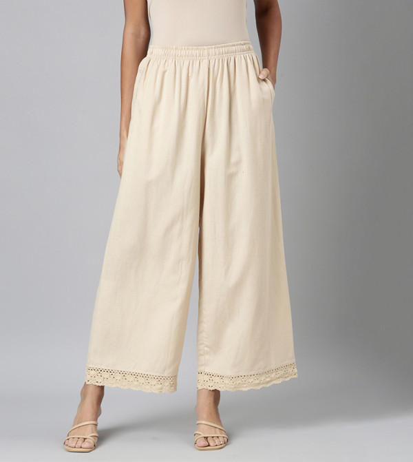 Go Colors Clothing - Cream Bottoms