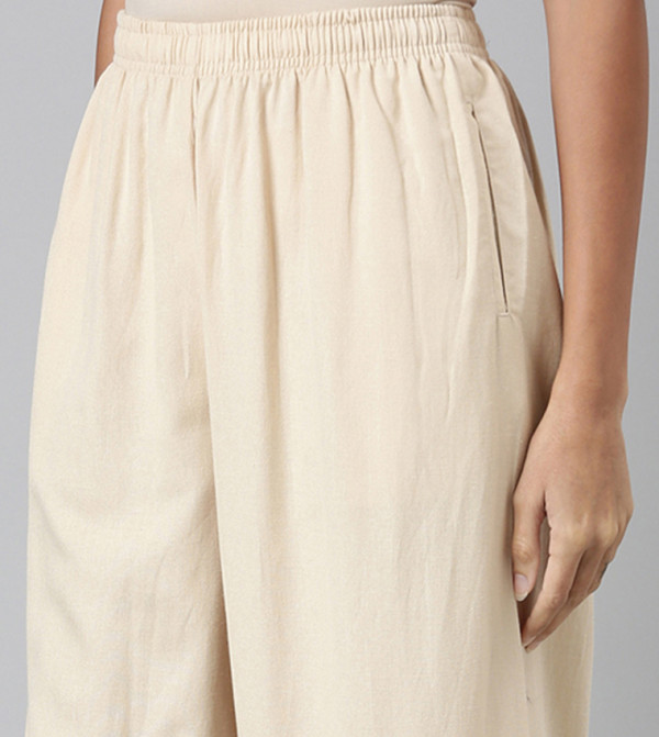 Go Colors Clothing - Cream Bottoms