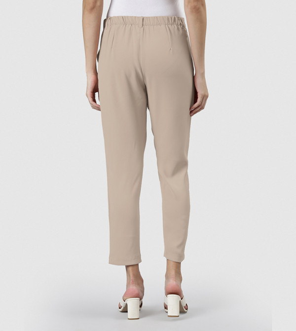 Go Colors Go Colors - Taupe Formal Pants