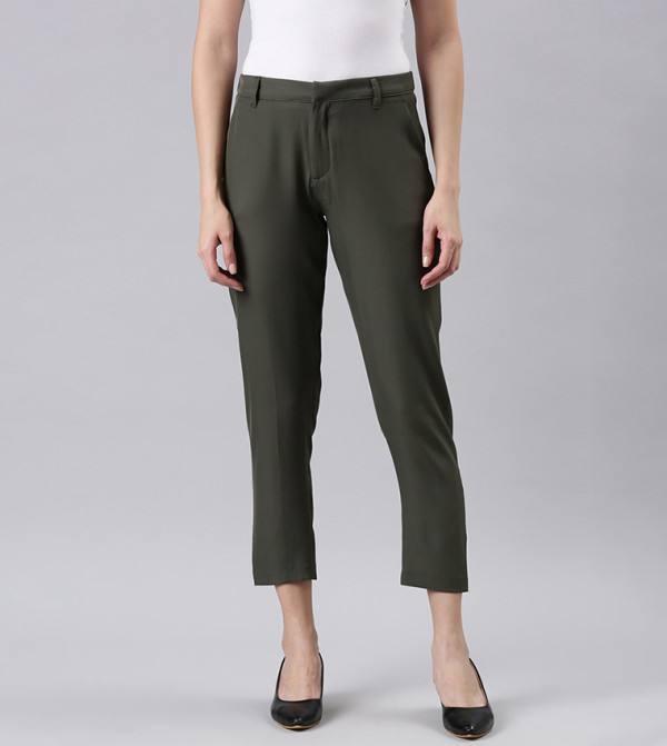 Go Colors Go Colors - Green Formal Pants
