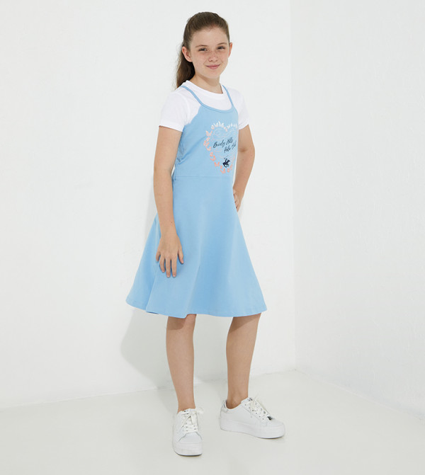 Beverly Hills Polo Club  - Blue Casual Dress