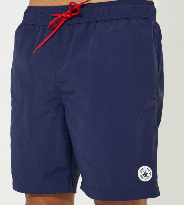 Beverly Hills Polo Club  Swim Shorts - NAVY BLUE Swim Shorts