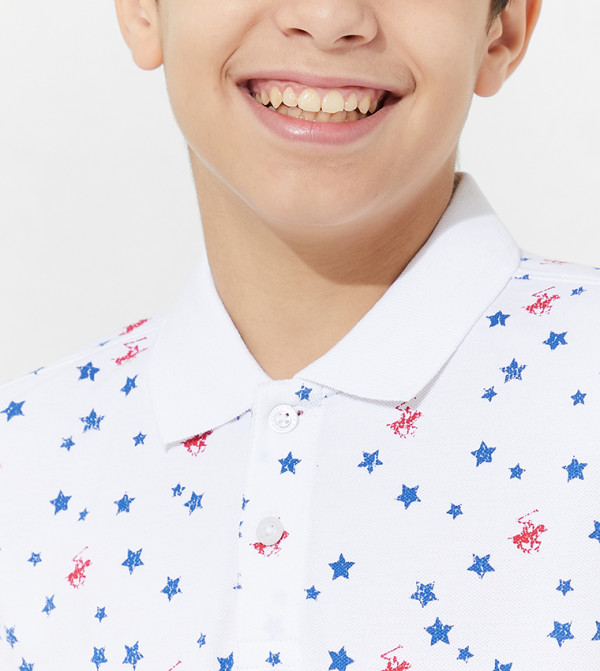 بيفرلي هيلز بولو كلوب  denim-lite-k - أبيض T-shirts