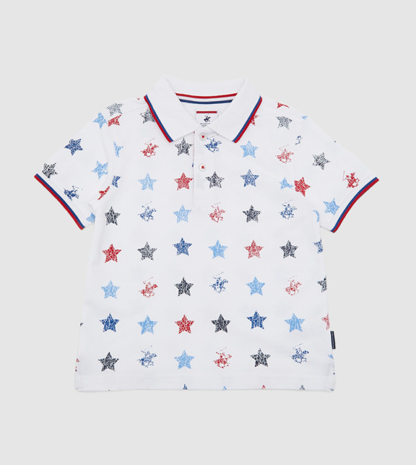 بيفرلي هيلز بولو كلوب  denim-lite-k - أبيض T-shirts