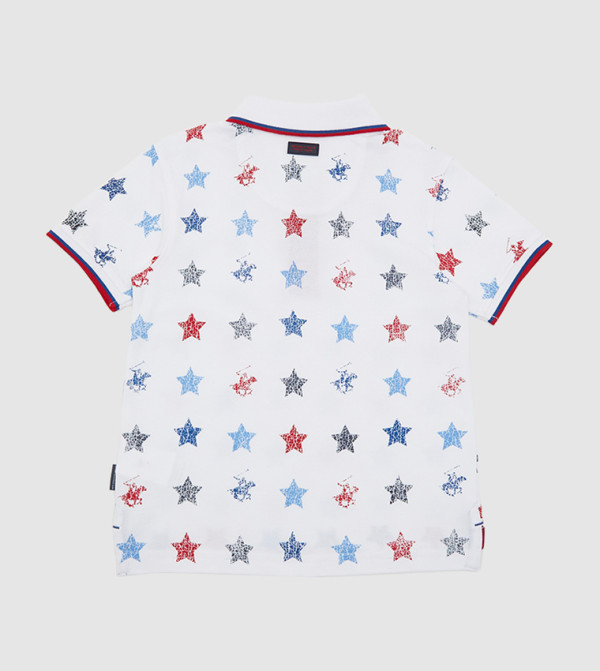 بيفرلي هيلز بولو كلوب  denim-lite-k - أبيض T-shirts