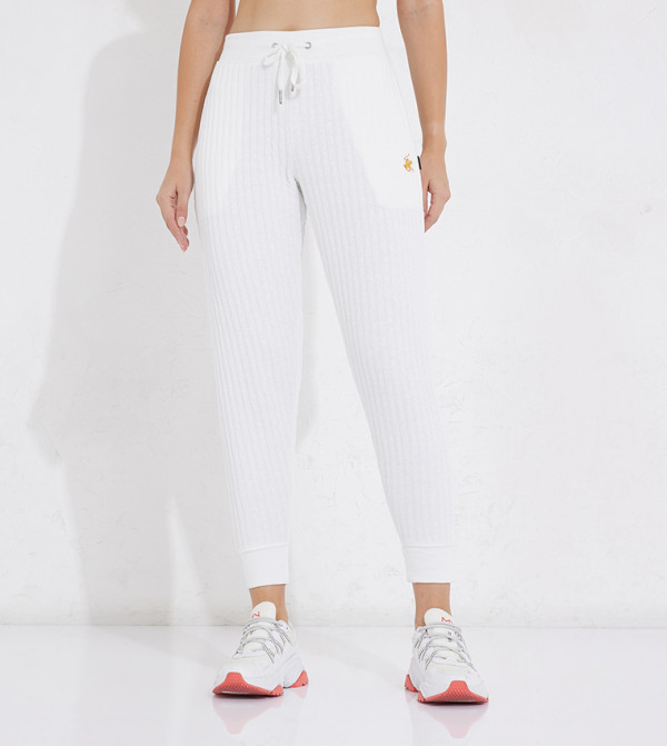 Beverly Hills Polo Club  Sportswear - White Joggers