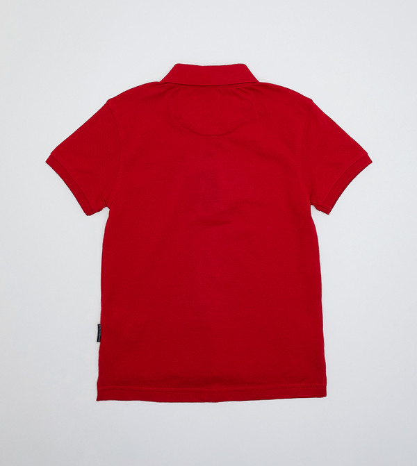 بيفرلي هيلز بولو كلوب little-trendsetters-k - أحمر T-shirts