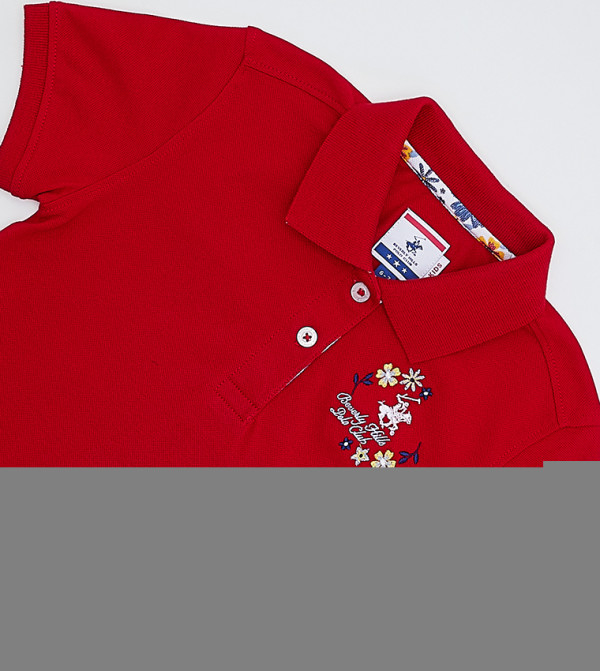 بيفرلي هيلز بولو كلوب little-trendsetters-k - أحمر T-shirts