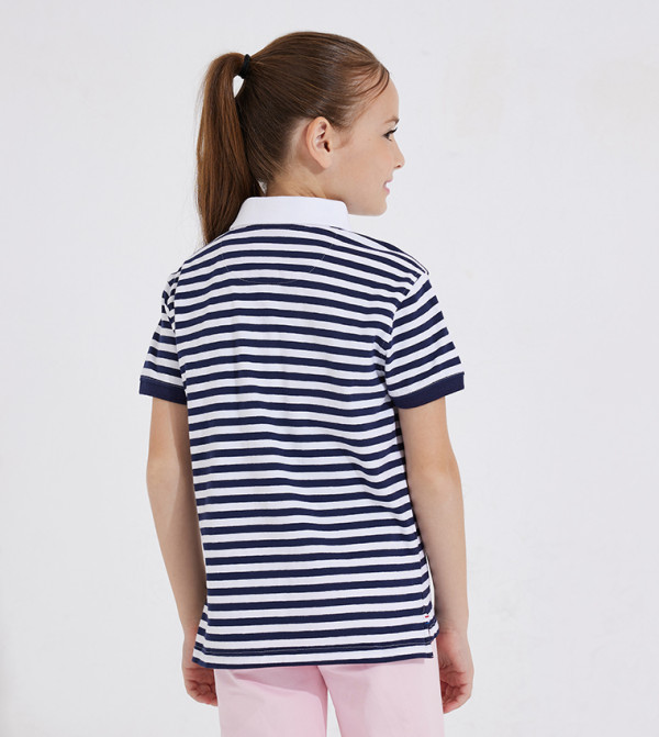 بيفرلي هيلز بولو كلوب  denim-lite-k - أزرق T-shirts