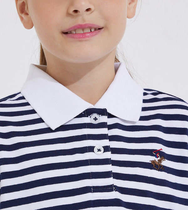 بيفرلي هيلز بولو كلوب  denim-lite-k - أزرق T-shirts