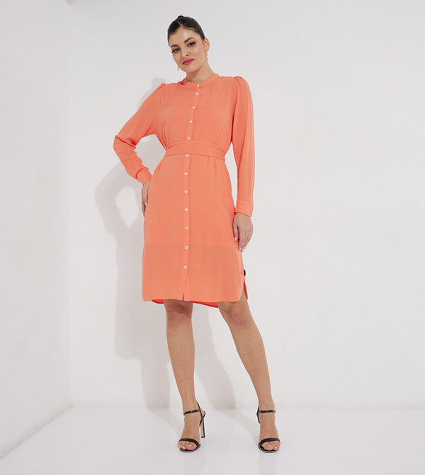 بيفرلي هيلز بولو كلوب  pastel-dresses-march - برتقالي  فساتين كاجوال