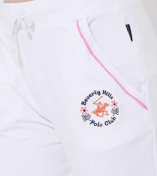 Beverly Hills Polo Club  Joggers - White Joggers