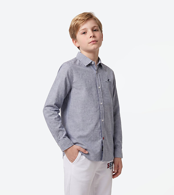 Beverly Hills Polo Club  Shirts - NAVY BLUE Shirts