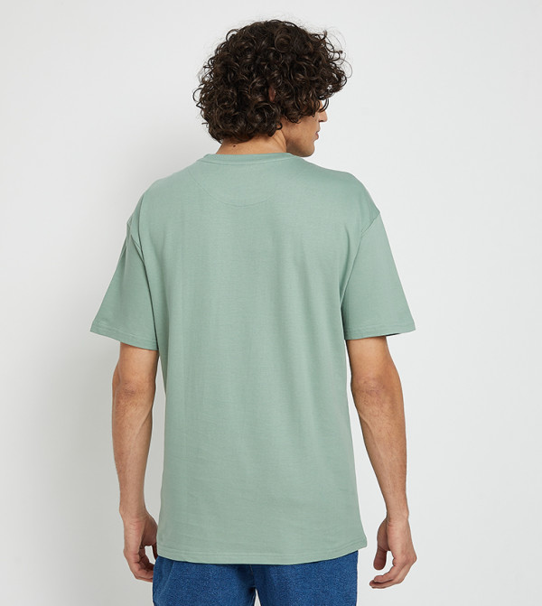 The Souled Store The Souled Store - Green Casual T-Shirts