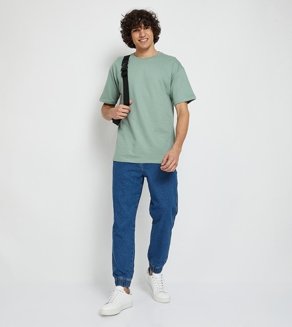 The Souled Store The Souled Store - Green Casual T-Shirts